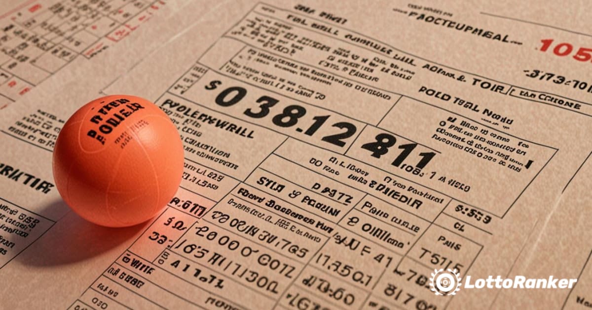 Печелившите числа на Powerball за тегленето на 22 април със заложен джакпот от $115 милиона