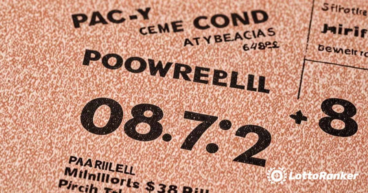 Печелившите числа на Powerball за тегленето на 17 април със заложен джакпот от $78 милиона