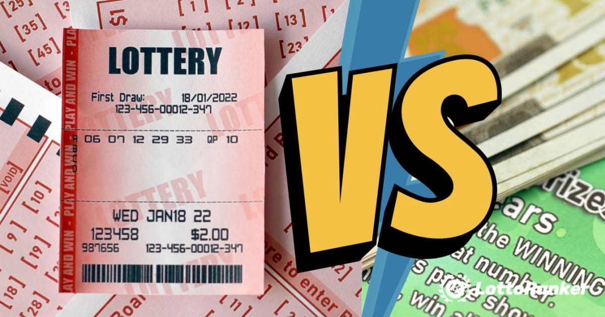 Лотария срещу скреч карти: Кое има по-добри шансове за печалба?